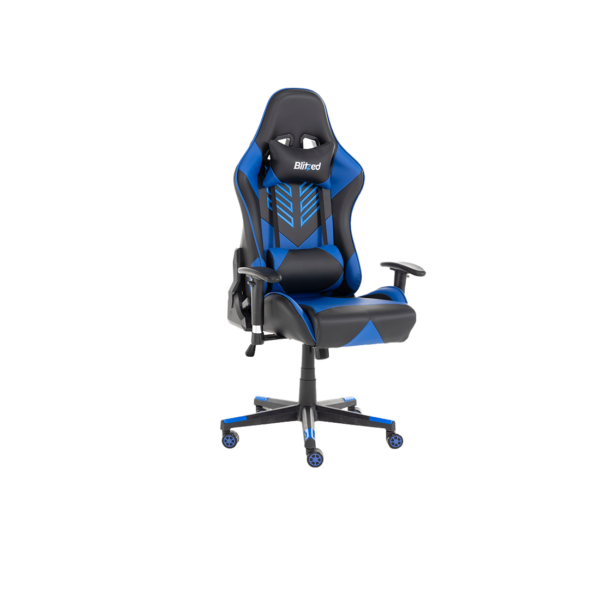 Blitzed Adonis Without Footrest Blue Gaming Chair