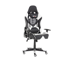 Blitzed Adonis Without Footrest White Gaming Chair