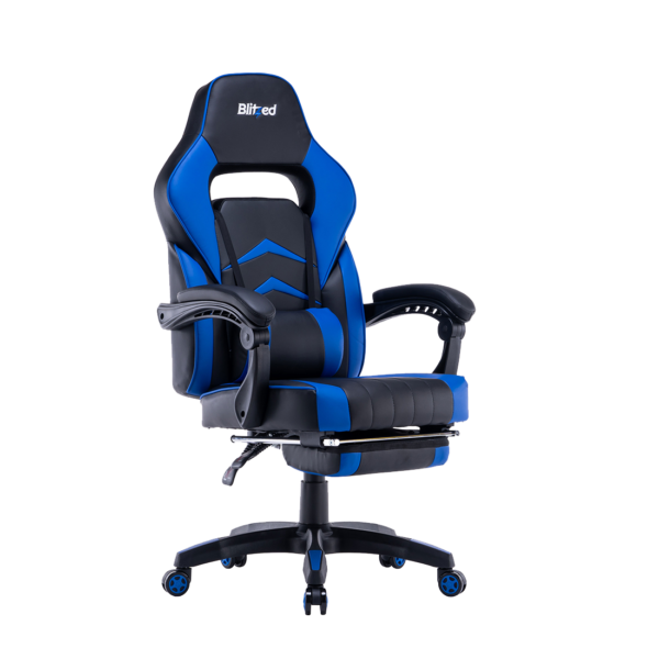 Blitzed Alyssum Blue Gaming Chair