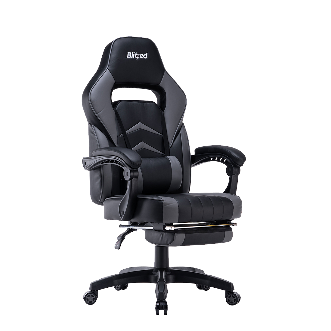 Blitzed Alyssum Grey Gaming Chair