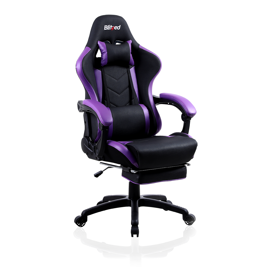 Light purple outlet gaming chair