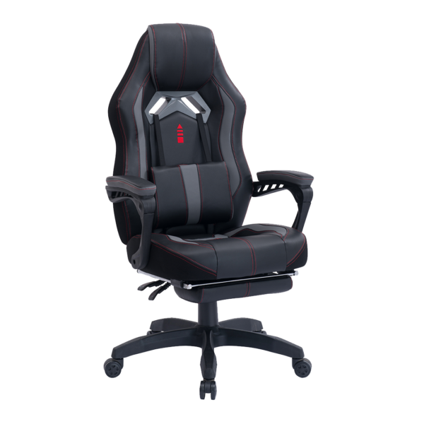 Blitzed Kappa With Footrest Grey Gaming Chair