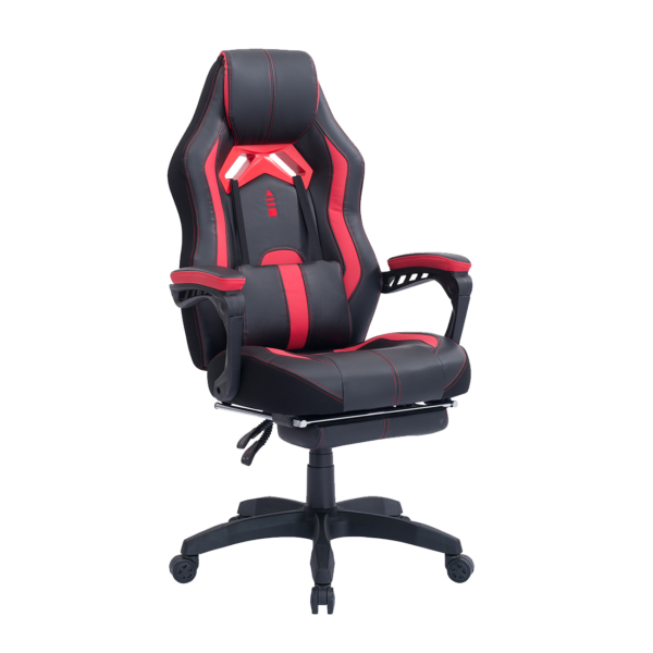 Blitzed Kappa With Footrest Red Gaming Chair