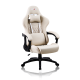Blitzed Luna Without Footrest White Gaming Chair