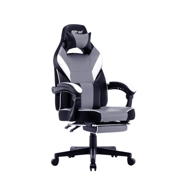 Blitzed Monsterra Grey Gaming Chair