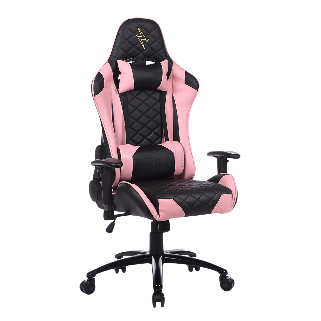 Pink and deals black gaming chair